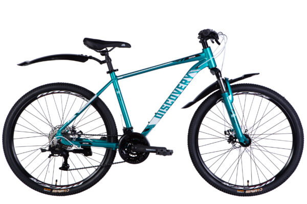 Discovery 26 " Велосипед гірський  AL 26" Discovery BASTION DD CS рама-18" бірюзовий 2025 купити Discovery  Velo дискавери Вело