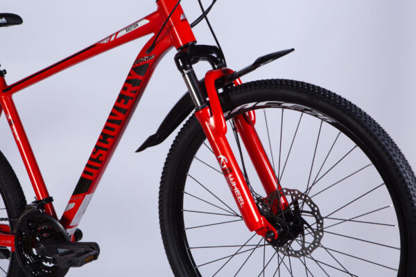 купити Велосипед AL 26" Discovery BASTION DD CS рама-18" червоно-чорний 2025 велик Discovery velo