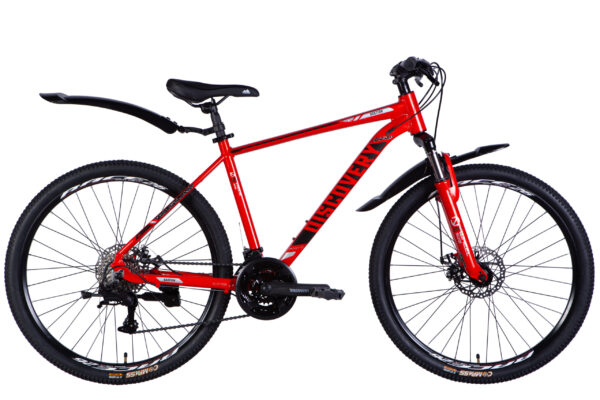 Discovery 26 " Велосипед гірський  AL 26" Discovery BASTION DD CS рама-18" червоно-чорний 2025 купити Discovery  Velo дискавери Вело
