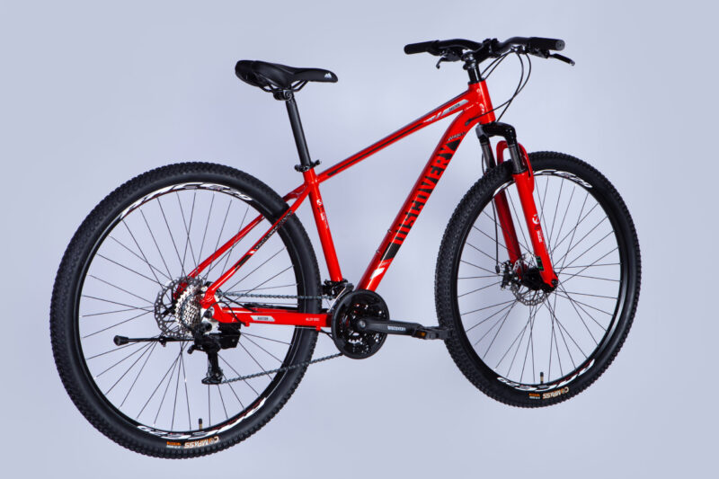 Велосипед AL 29" Discovery BASTION DD CS рама-17" червоно-чорний 2025 дискавері велосипед