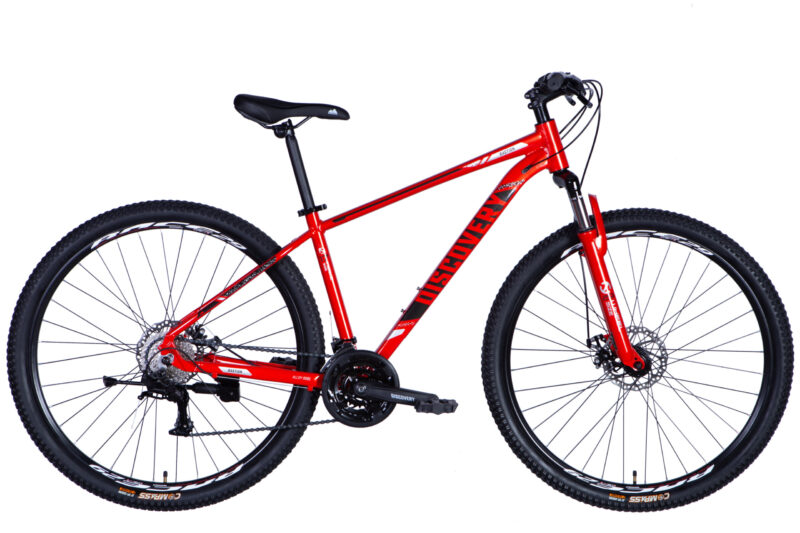 Discovery 29 " Велосипед гірський  AL 29" Discovery BASTION DD CS рама-17" червоно-чорний 2025 купити Discovery  Velo дискавери Вело