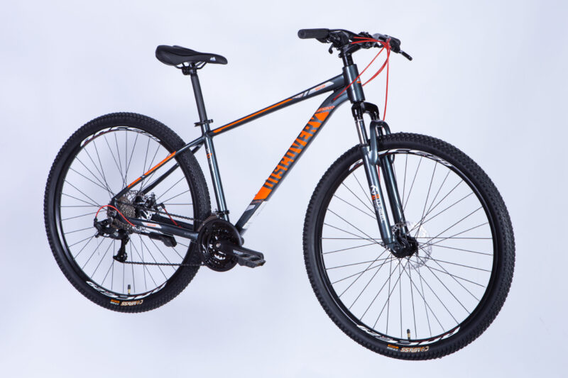 Велосипед AL 29" Discovery BASTION DD CS рама-17" сіро-помаранчевий 2025 дискавері велосипед