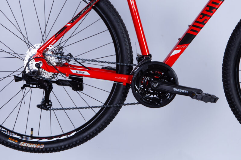 Велосипед AL 29" Discovery BASTION DD CS рама-19" червоно-чорний 2025 Discovery Velo Діскавері Вело
