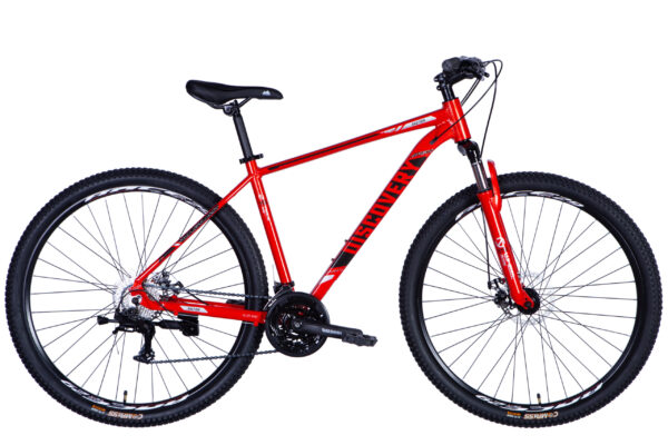 Discovery 29 " Велосипед гірський  AL 29" Discovery BASTION DD CS рама-19" червоно-чорний 2025 купити Discovery  Velo дискавери Вело