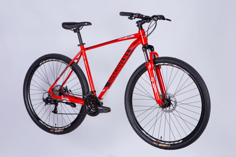Велосипед AL 29" Discovery BASTION DD CS рама-21" червоно-чорний 2025 замовити дискавери вело