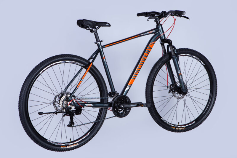 Велосипед AL 29" Discovery BASTION DD CS рама-21" сіро-помаранчевий 2025 дискавері велосипед