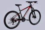 Велосипед ST 27.5" Discovery TREK DD FR рама-16" чорно-червоний 2025 велик Discovery велосипед