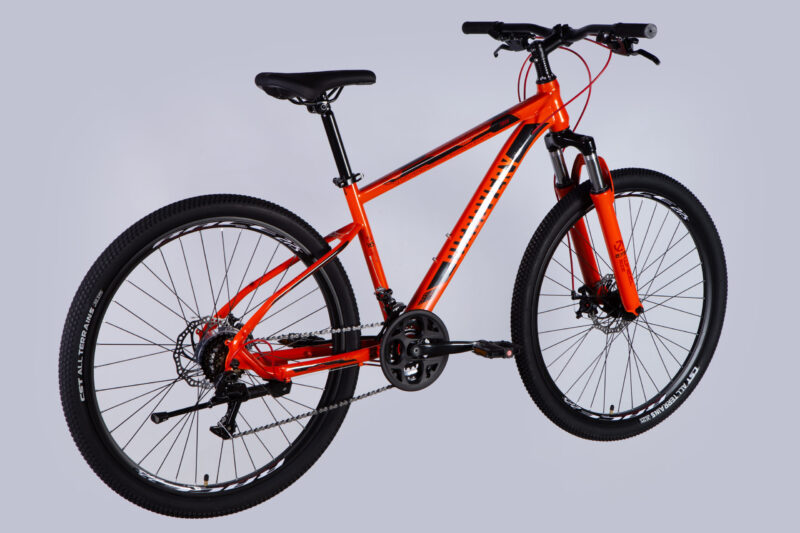 Велосипед ST 27.5" Discovery TREK DD FR рама-16" помаранчевий 2025 Discovery Velo Діскавері Вело