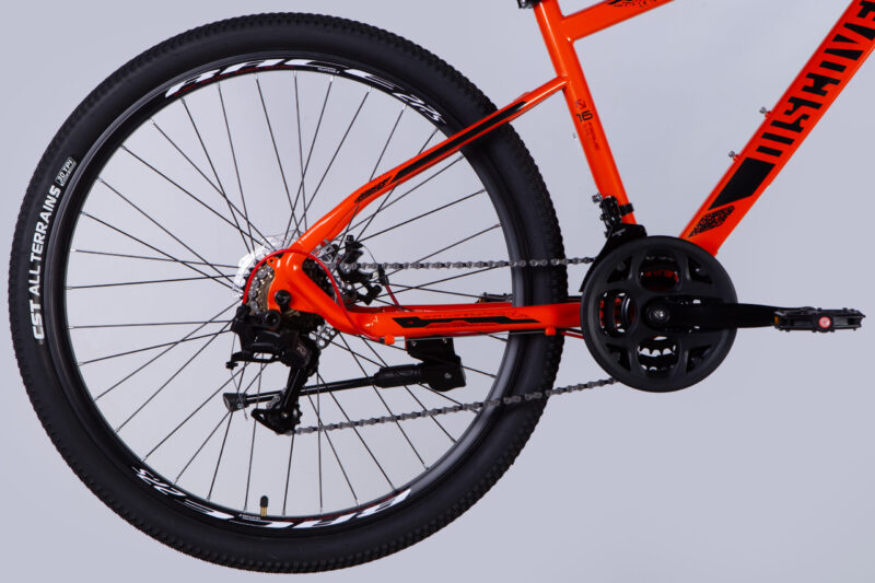 Велосипед ST 27.5" Discovery TREK DD FR рама-16" помаранчевий 2025 велик Discovery велосипед