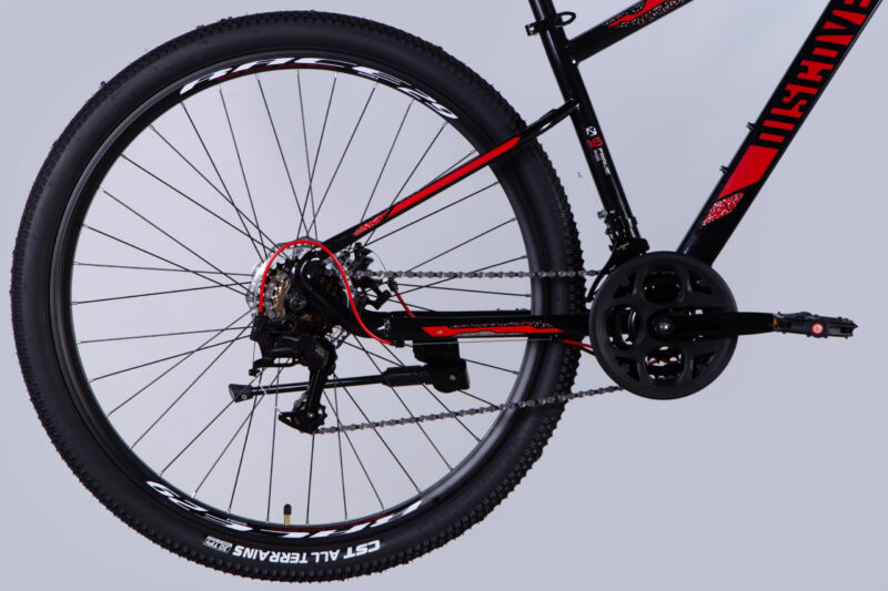 Велосипед ST 29" Discovery TREK DD FR рама-16" чорно-червоний 2025 Discovery Velo Діскавері Вело