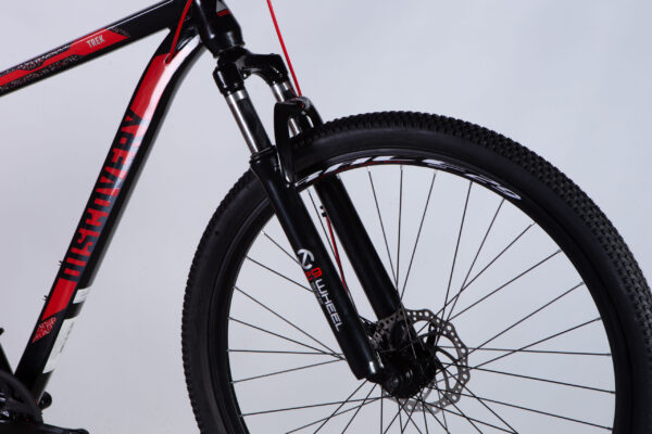 купити Велосипед ST 29" Discovery TREK DD FR рама-21" чорно-червоний 2025 велик Discovery velo