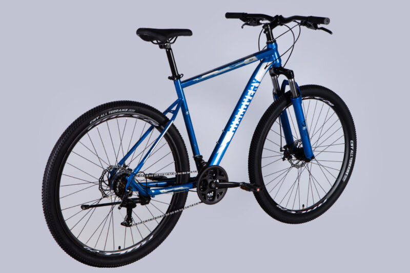 Велосипед ST 29" Discovery TREK DD FR рама-21" синьо-сріблястий 2025 дискавері велосипед